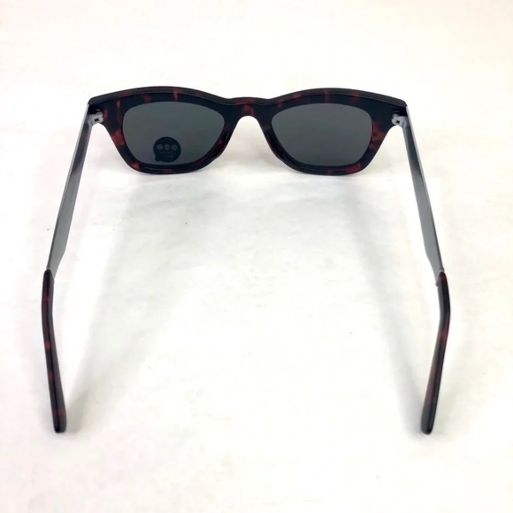 KOMONO Allen Tortoise Silver Sunglasses (NEW) Red